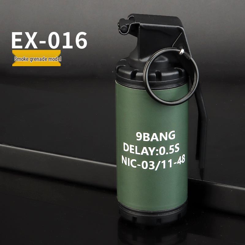 

Модель дымовой гранаты M18, полая, заполняемая, система MOLLE, реквизит EX-016 зелёный