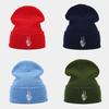 Skull Embroidered Knit Hat For Men Women Fall Winter Fashion Beanie With Sun Protection And Warmth