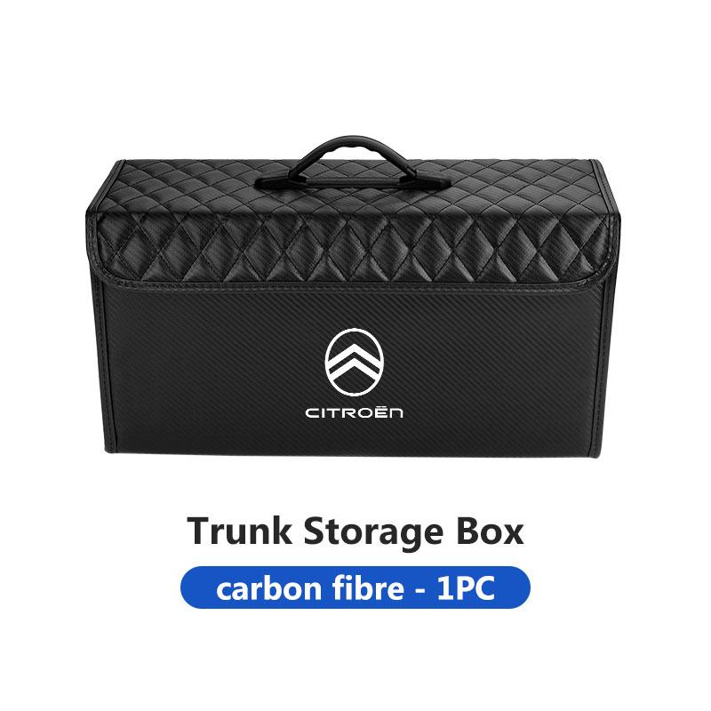 Car Trunk Storage Box Collapsible Cargo Boot Organiser Box For Citroen C5 C1 C2 C6 C4L DS3 DS4 DS5 C-Elysee Grand Berlingo aik256