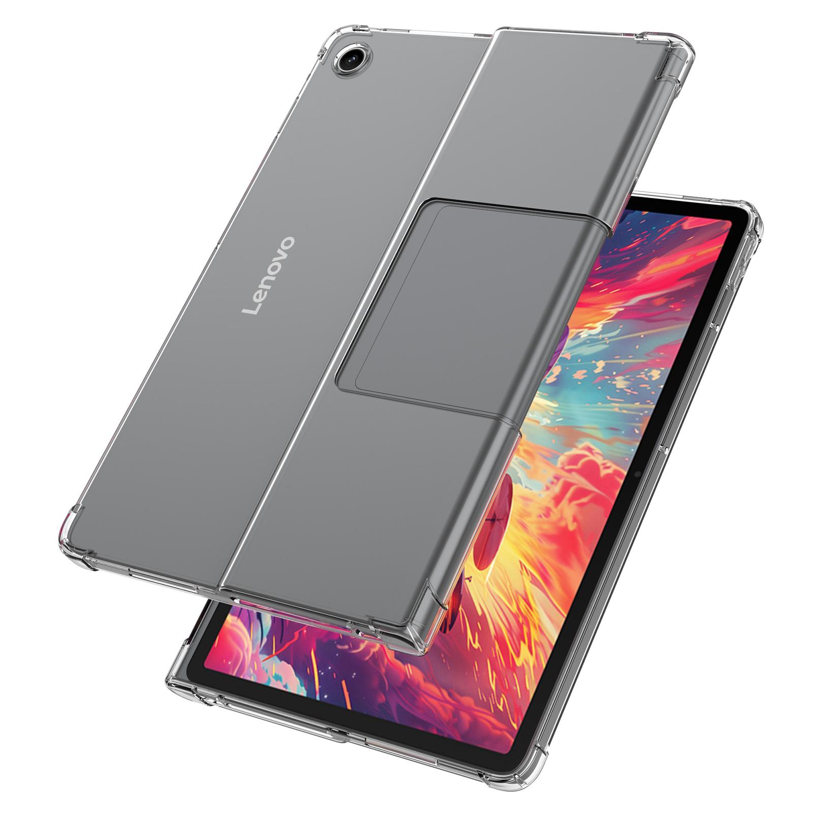 

For Lenovo Tab Plus Case Four Corner Shockproof Clear Tablet TPU Cover A