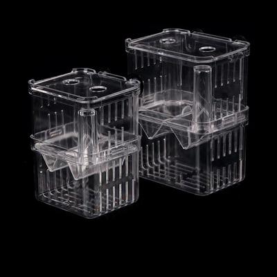 Multifunctional Fish Aquarium Fish Box High Clear Fish Tank Isolation Box Double Layer Guppy Breeding Hatching Incubator