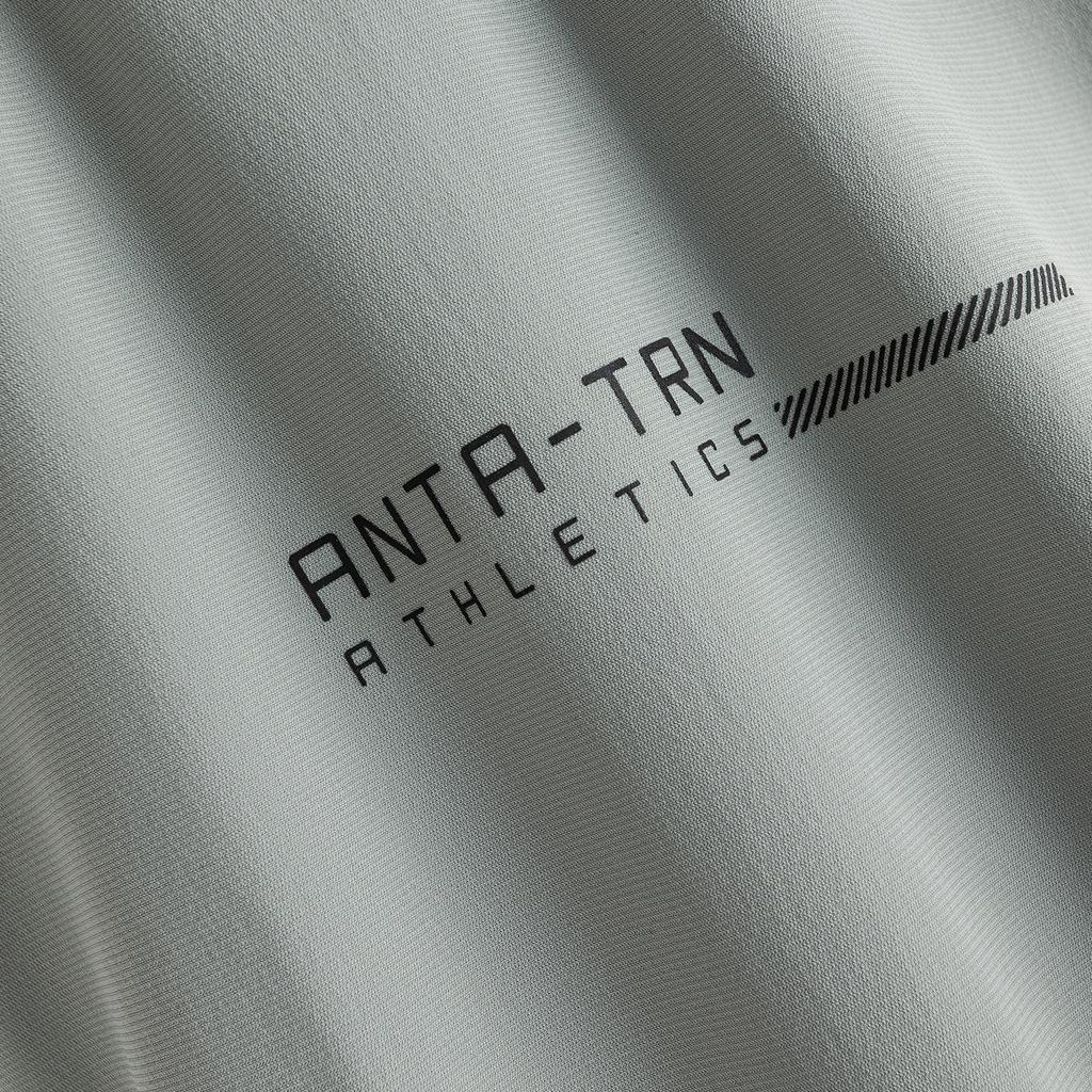 Anta Training Knitted Sports Jacket Men Jacket Granite-Gray 952627703-1