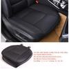 Usa Black Pu Leather Car Sedan Driver Front Seat Cover Cushion Pad Protector Mat