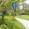 Rotating Design Wind Spinner Colorful Design Rainbow Windmill Garden Windmill  Hanging Type