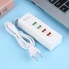 4 Ports Usb Quick Charger Charging Usb C Charger Power Strip Multi Splitter Adapter Portable Travel Charger
