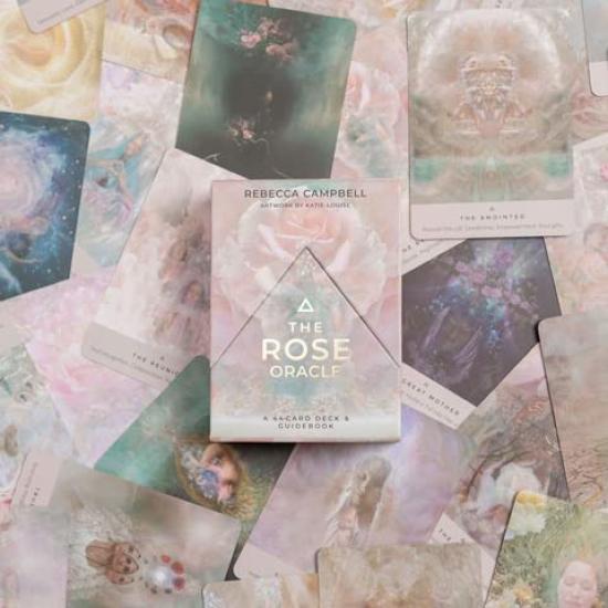 Kancharo Oracle Tarot Card Set Rose Includes Japanese Oracle Card Basic Instructions Pouch Cards, 44-Piece [The Oracle] & (Authentic)
