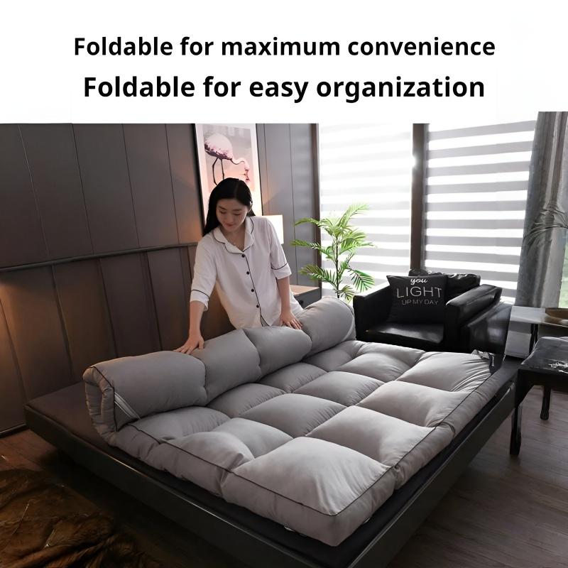 Foldable Summer Soft Cushion Quilt Tatami Bed Thickened Soft Mattress Feather Down Mattress
