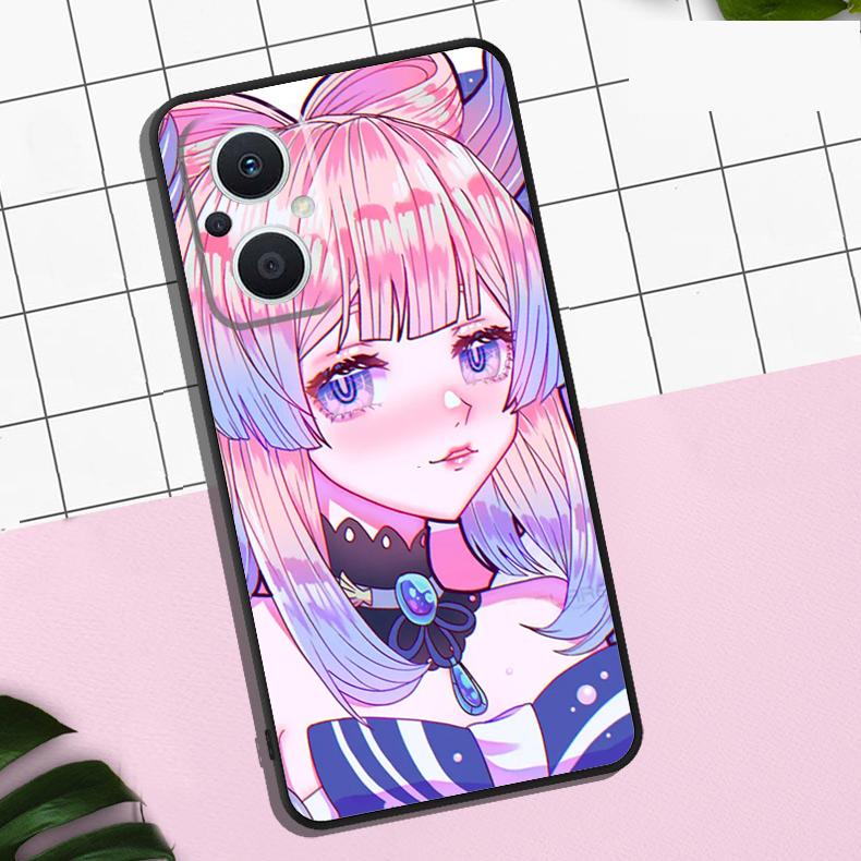Sangonomiya Kokomi Genshin Impact Case For OPPO Reno 13F 13 12 12F 11 11F 8T 7 8 10 Pro OPPO Find X8 Pro X6 X3 X5 Lite Cover