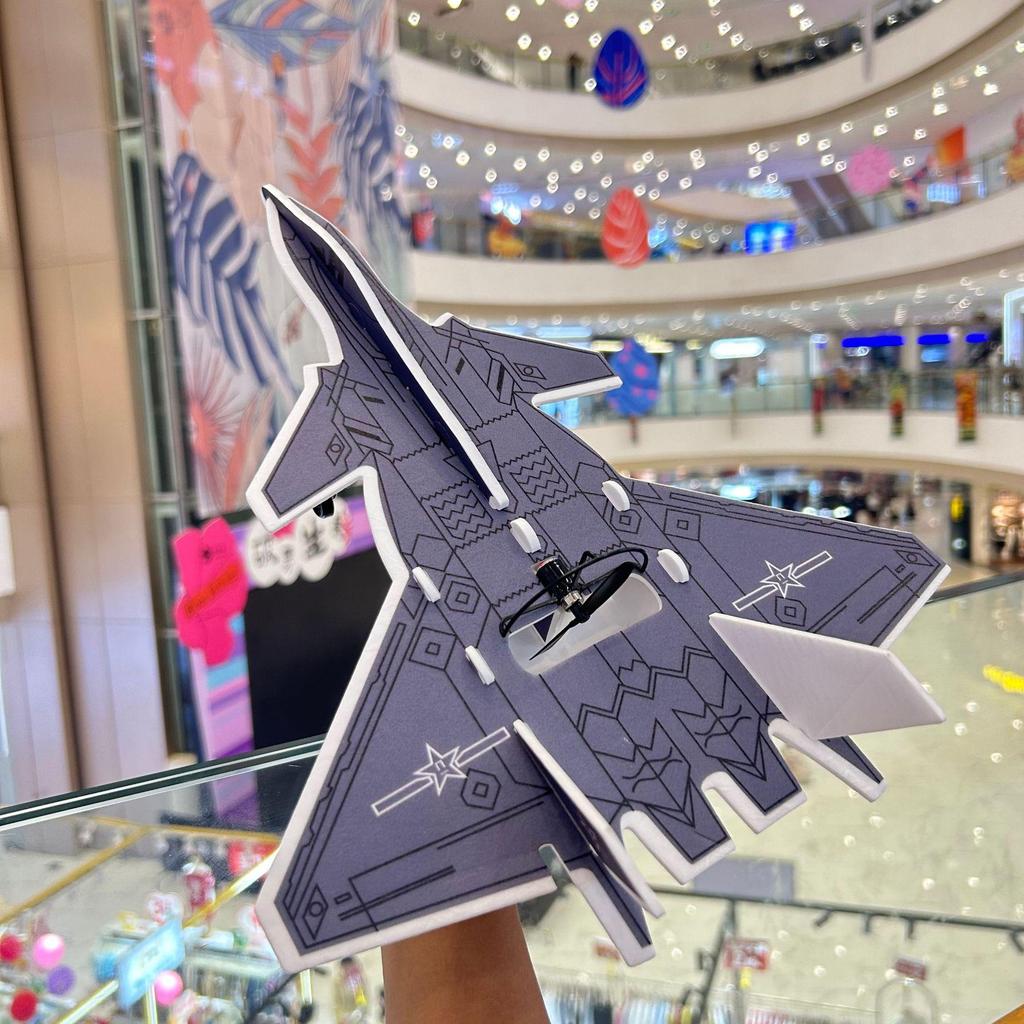 Electric USB Charging Hand-Launched Su-35 Su-27 Boomerang Glider Model Airplane