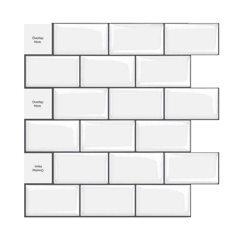 3D Minimalist Self-Adhesive Tile & Wallpaper for Quick Home Renovation