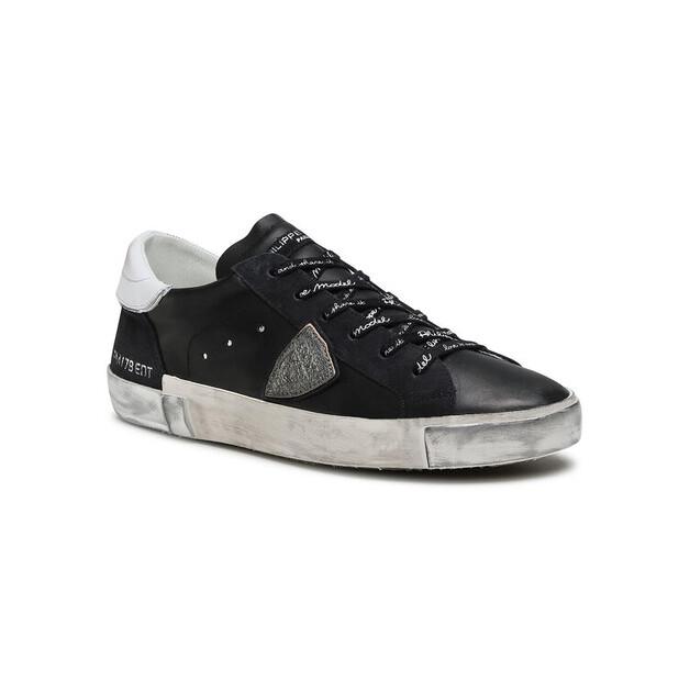 Мужские кроссовки Philippe Model Prsx prlu ma01 чёрные