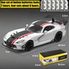 1:24 DODGE Viper ACR 2016 Super Sports Coupe Toy Car Die Cast Metel Cars Toy Pull Back Model Cars With Sound And Light For Child