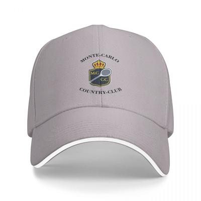 MONTE-CARLO COUNTRY-CLUB Baseball Cap Visor Luxury Hat Woman Hats Unisex'S