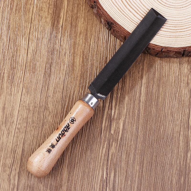 1 Stück Tragbare Gitarrensaiten-Sattel Schleiffeile Gitarrensattel Bundfeile Instrumentenloch Schlitzfeile Gitarrenreparatur Luthier Werkzeug