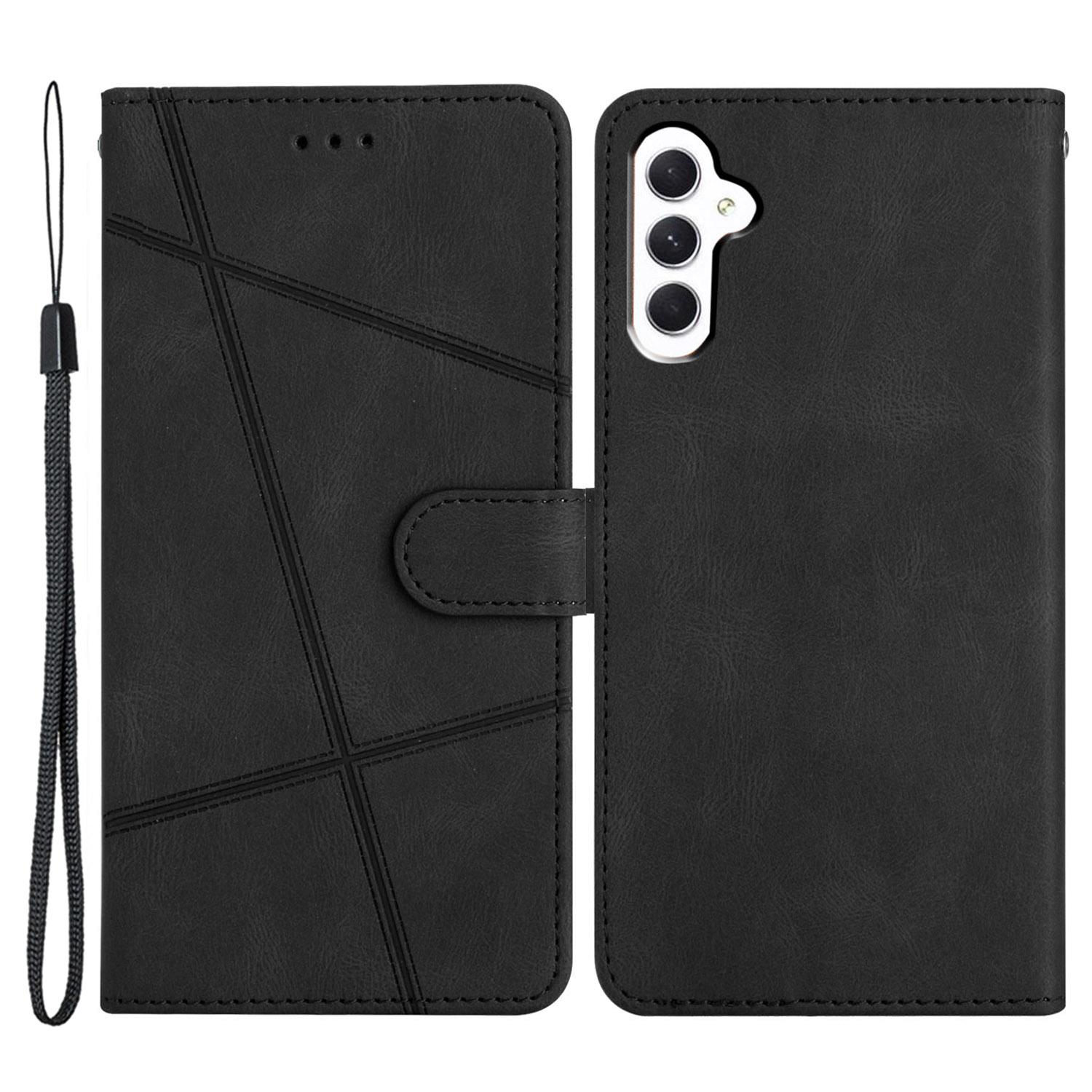 

For Samsung Galaxy A56 5G Case Crazy Horse Texture PU Leather Wallet Stand Phone Cover A