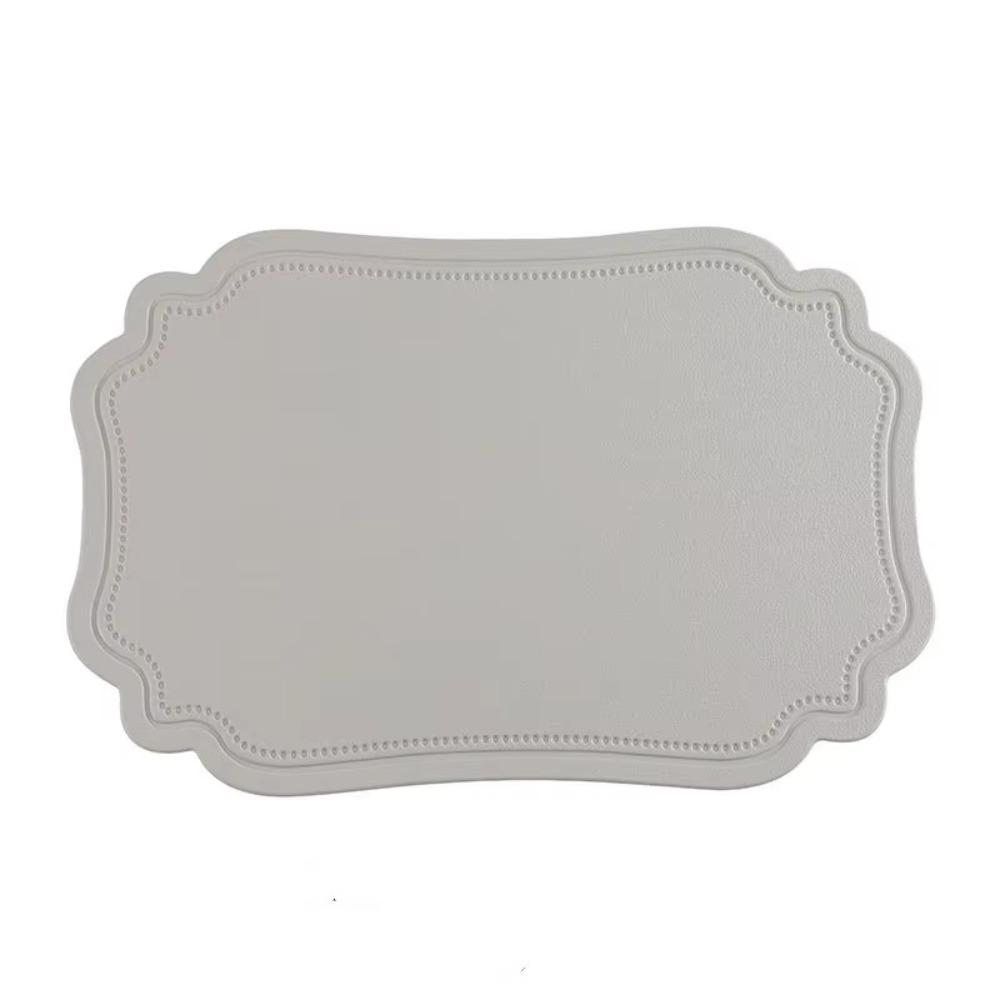 

Квадратная кофейная подставка из искусственной кожи, термостойкая, новая, подставка, для улицы, для дома серый