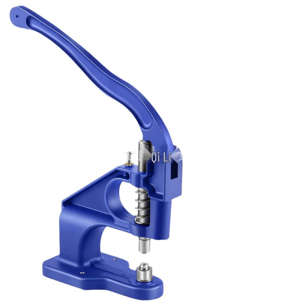Golden Silver Eyelet Rivet Hand Press Machine Set