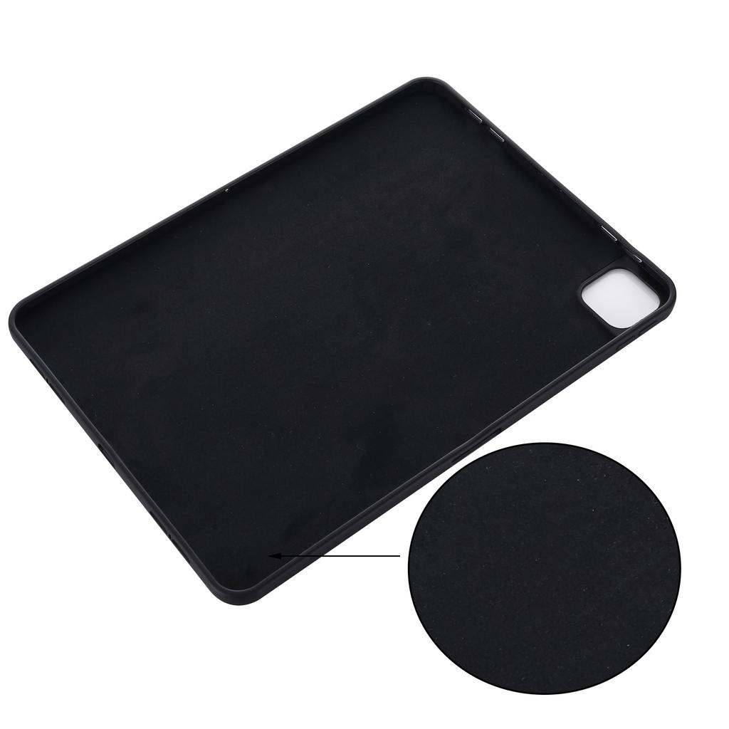 For iPad Pro 11 (2024) Case Liquid Silicone Anti-Scratch Tablet Cover