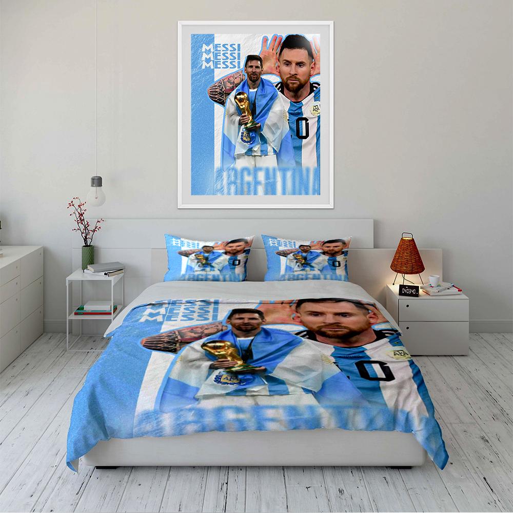 Argentine Champion Bedding Bedding set (1 duvet cover, 2 pillowcases, duvet not included)