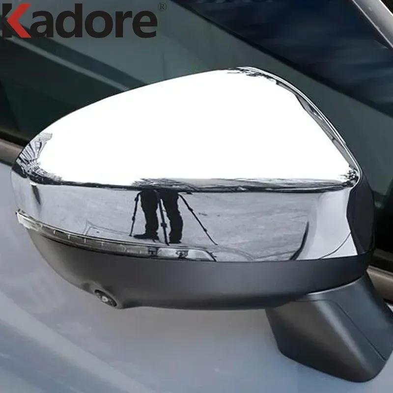 For Nissan Rogue X-trail T33    Carbon Fiber Car Rearview Mirror Cover Trim Side Wing Mirror Cap Overlay Accessories