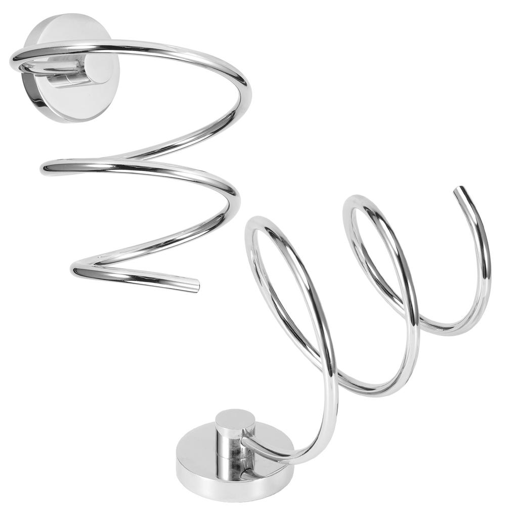 Wandmontierter Föhnhalter Friseurgebläsehalter Badezimmerregal Aufbewahrungsständer Hänger