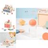 Montessori Holz Farbe Form Sortierbox für die frühkindliche Entwicklung