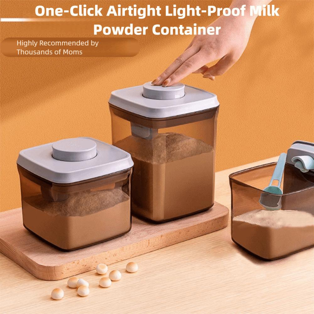 Moisture-proof Food Storage Container Pop Top Milk Powder Container Formula Dispenser  Daily Use