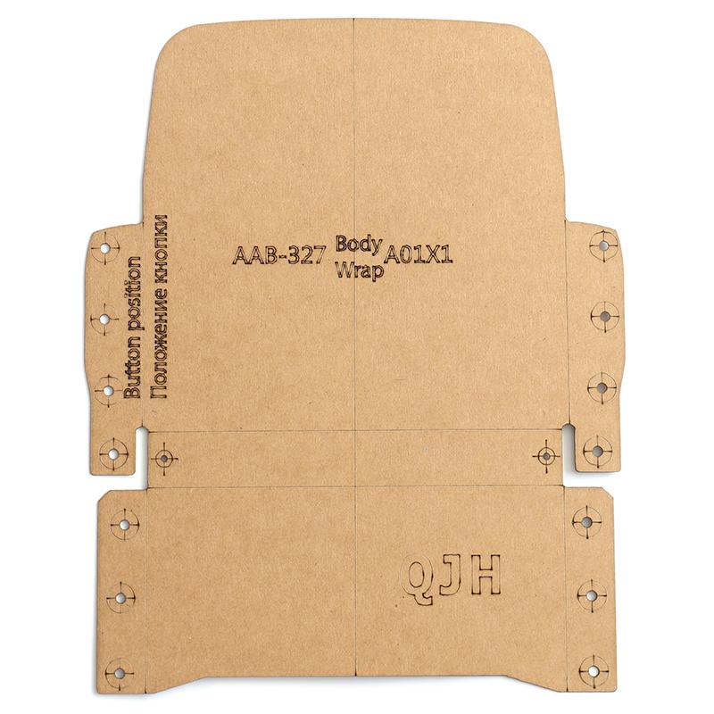 1set DIY Faux Leather Wallet Crafting Kit - Kraft Paper Template for Long Business Card Holder, Handmade Purse Stencil Tool Set