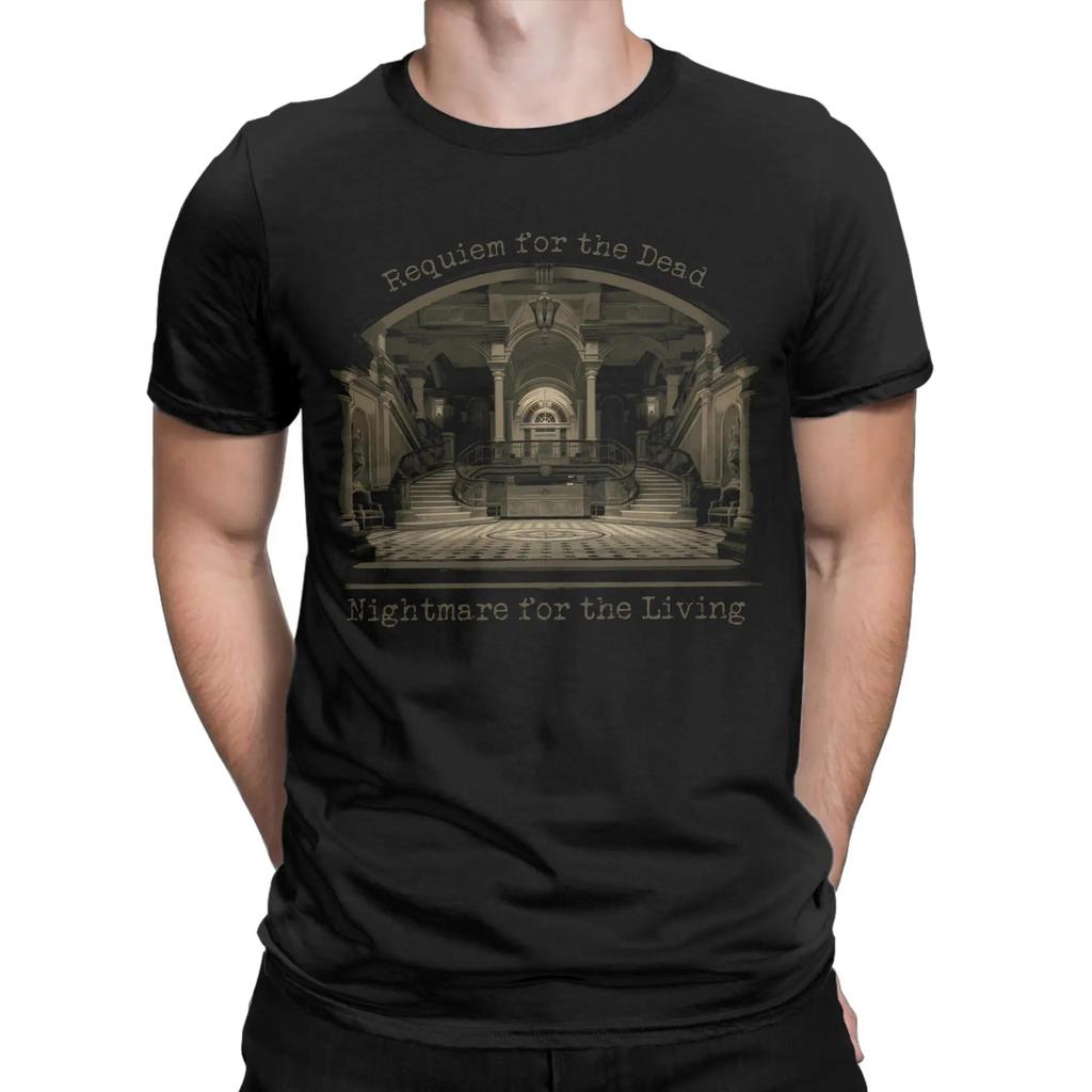 Unisex Leon S Kennedy Resident Evil 9 Requiem Printed TShirt Pure Cotton Clothing Women And Men Comfortable Tshirts