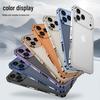 Capa Dissipadora de Calor para iPhone 17 Pro Max com Fivela de Cavalo-Marinho em Metal - Design Anti-Queda para 16 Pro