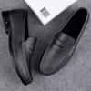 Fashion Man Casual Shoes Comfy Leather Men's Loafers Slip-On Mocasines Breathable Driving Shoes Handmade Leisure Walk Footwear