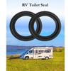 RV Toilet Seal Replacement 2-Pack for Dometic 300/310/320 Toilets, High-Grade Flush Ball Seal Gasket Kit 385311658-Durable Rubber, Easy tallation,