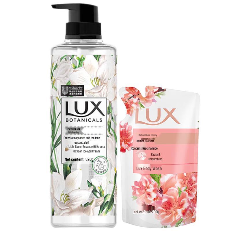 

LUX Freesia & Tea Tree Oil Shower Gel