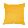Terry Pillowcase 40X40 Mustard Yellow Sunny 005 Thick Checkered