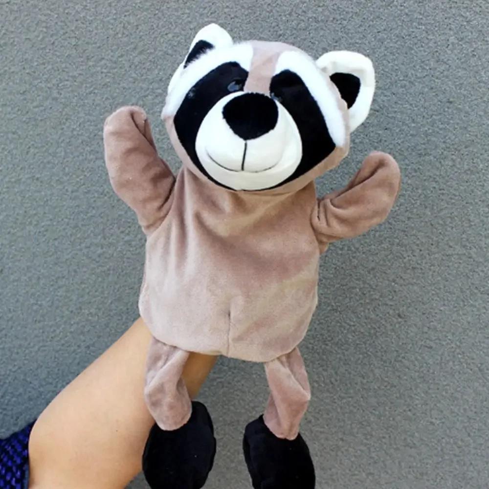 Props Rabbit Game Glove Cartoon Plush Toys Panda Kindergarten Story Props Children Puppets Animal Hand Puppet Plush Hand Doll