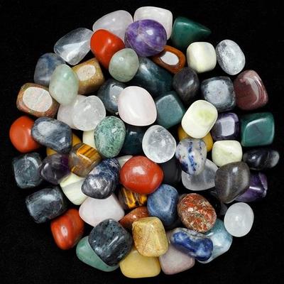 13 Piece Set, Assorted Stones, Chakra Reiki, Healing Decorative Pebbles, Vase Fillers