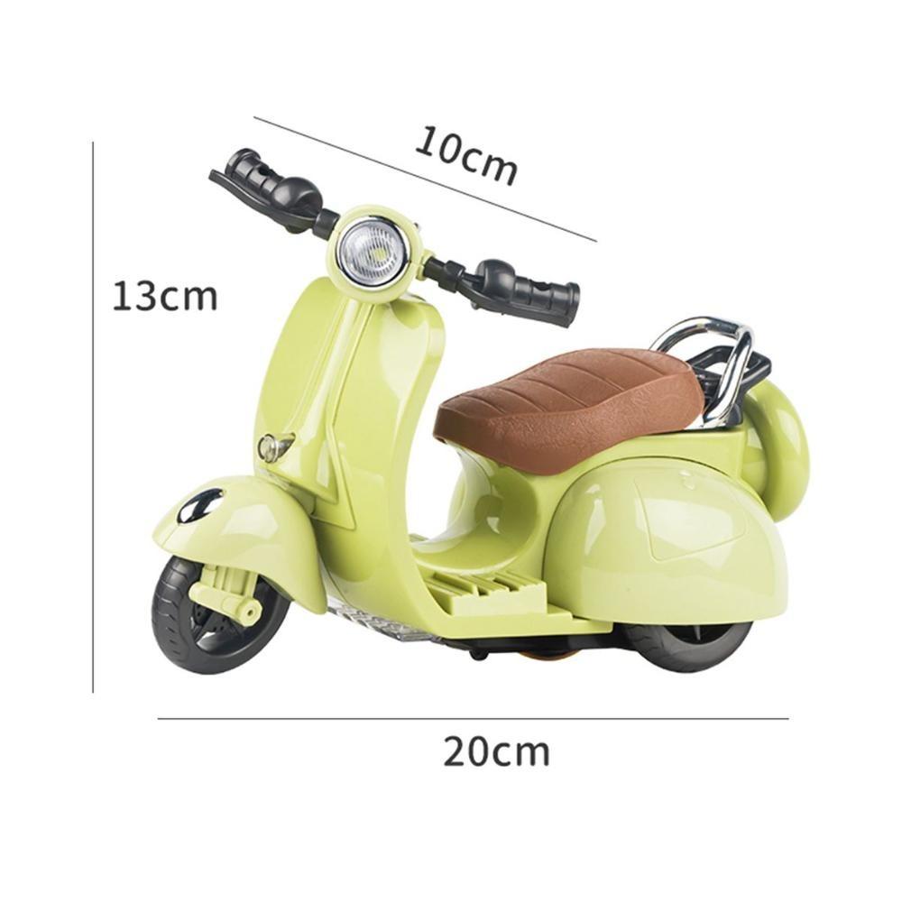 Hamster Stunt Rotierendes Motorrad 360 Grad Elektroroller Beleuchtung Kreatives Spielzeug Musik Rotierendes Spielzeug Haustierbedarf