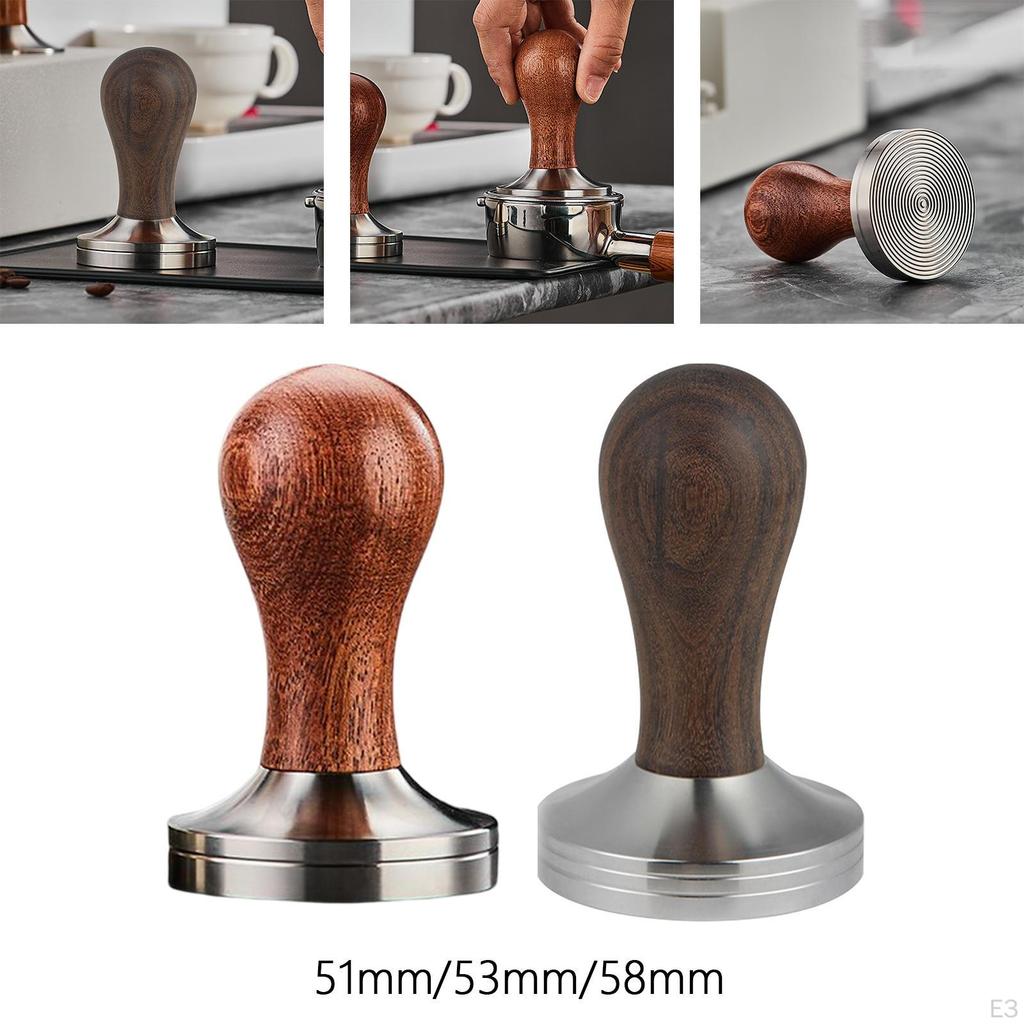 Coffee Tamper , Espresso Hand Tamper,304 Stainless Steel for Barista,
