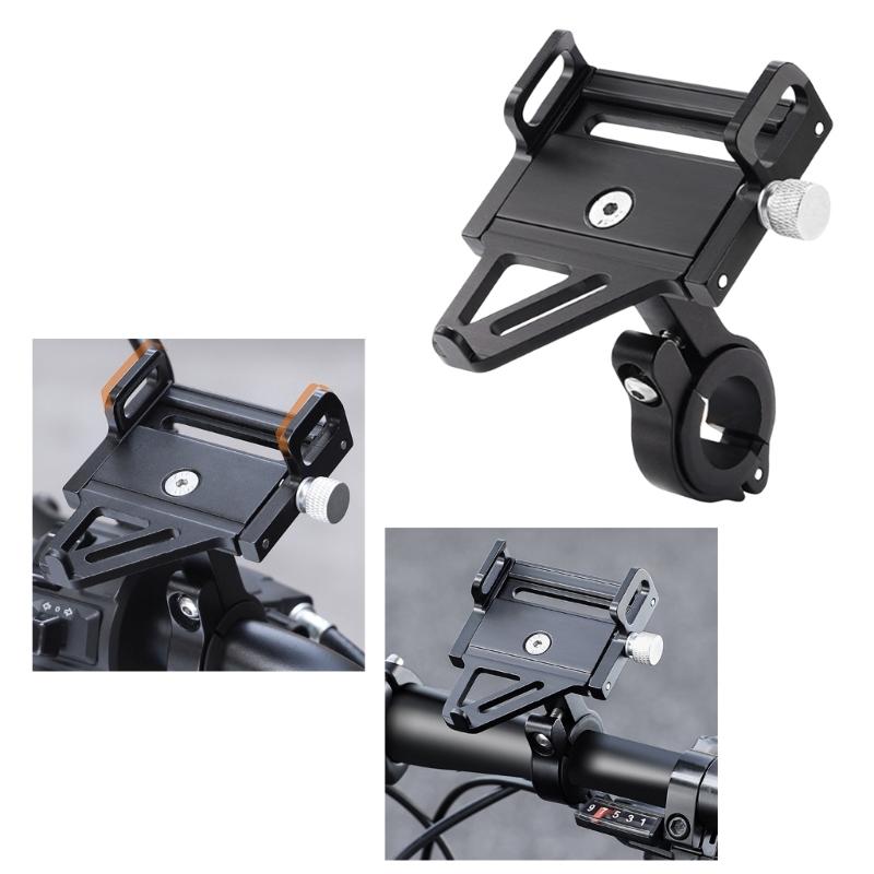Detachable Shockproofed Bicycles Stand Secure Phone Mount Solid Cycle Phone Rack for Daily Commuters and Cyclists