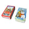Mew Cruise Tarot Cards 10.3*6cm 78 Tarot Cards with Cute Cat Artwork, Divination Board Game for Cat Lovers and Beginners