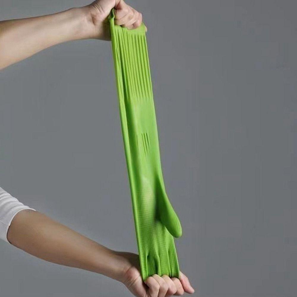Dishwashing Housework Kitchen Protective Cleaning Gloves Cleaning Tool Rubber Gloves Household