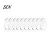 Photo Holder Magnets 10/20/50Pcs DIY Fridge Magnet Kit, Clear Acrylic Magnetic Frame with Making Kit Adhesive Backing, Custom Picture Set for Crafts
