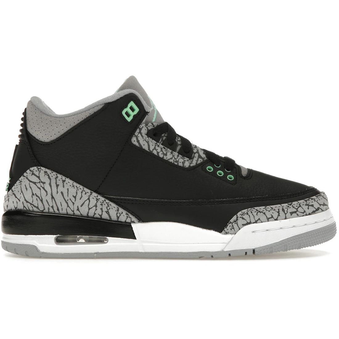 

Sneaker Jordan 3 Retro Green Glow (GS)(DM0967-031) 36