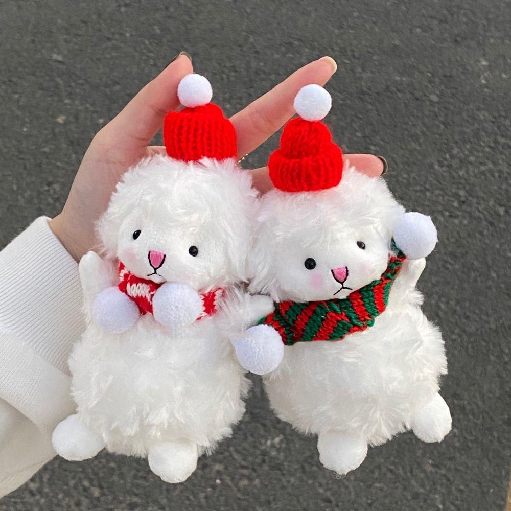 Pendant Kids Gift Mobile Phone Hanging Key Chain Car Key Ring Plush Keychain Christmas Decorations