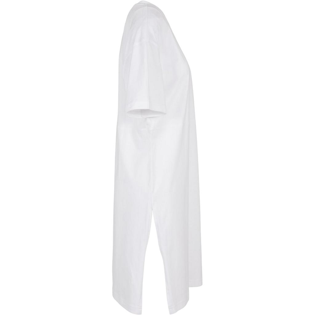 Build Your Brand Womens/Ladies Organic Side Slit Oversized T-Shirt