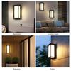 LED Wall Lamp  Indoor Outdoor 16W-30W AC85-265V ABS Waterproof Led Lights Modern Home Appliance For Home Living Room Porch