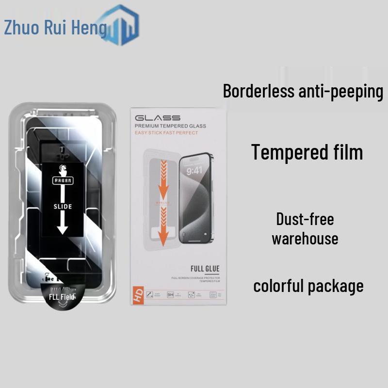 Honor X7e Plus HD Anti-Peep Tempered Glass with Thick Glue & Dust-Free Chamber