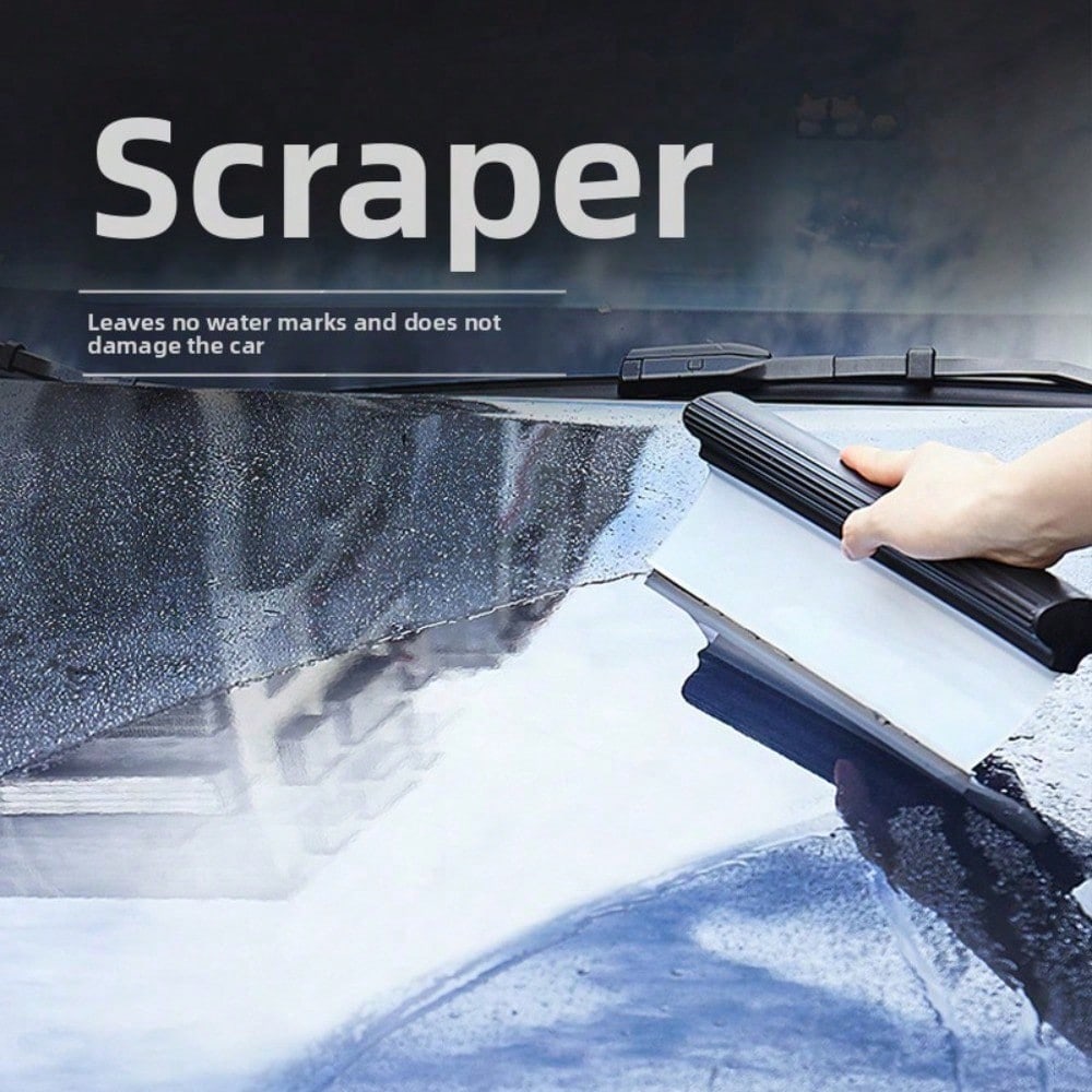 Car Water Scraper, Windshield Car Wash Does Not Hurt Paint Car Cleaning Tool Car Window Water Scraper