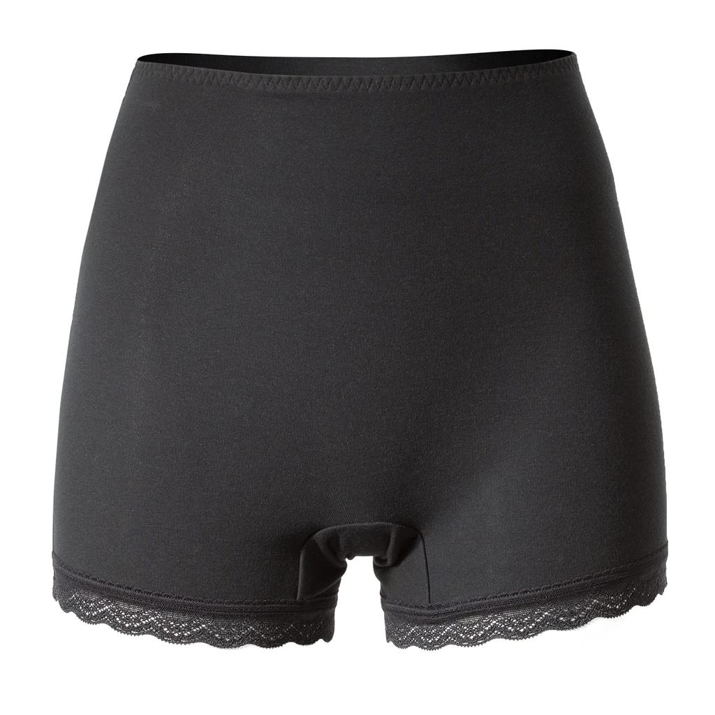 DEOEST Deodorizing Length IDL51 Shorts, 1/4 (L, Black)