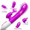 2 In 1 Vibrator For Women Licking Machine Clitoris Stimulator G-Spot Powerful Vibro Dildo Wand Female Clit Sucker Adult Sex Toys